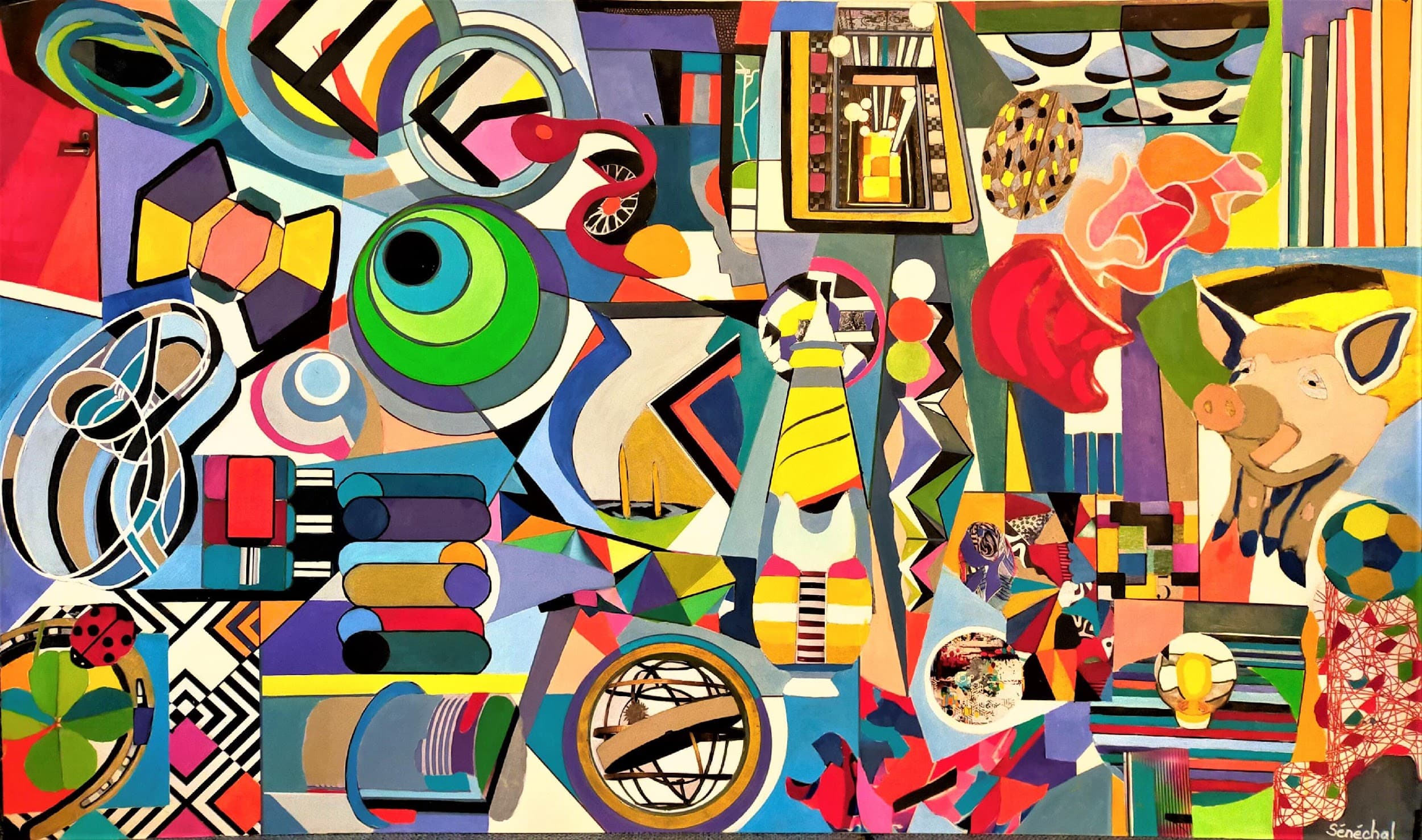 Œuvre d'art de Monique Laville - Collection 2025 - Pièce 1
