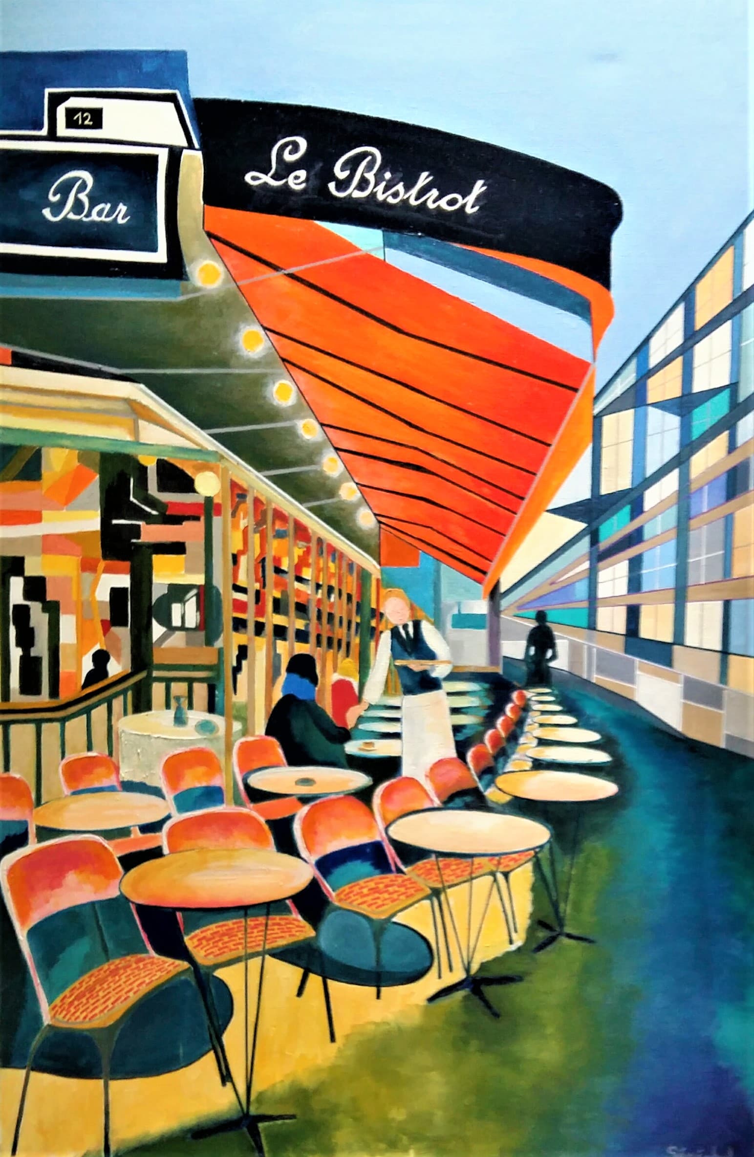 Œuvre d'art de Monique Laville - Collection 2025 - Pièce 6
